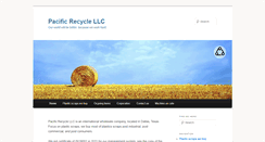 Desktop Screenshot of pacific-recycle.com